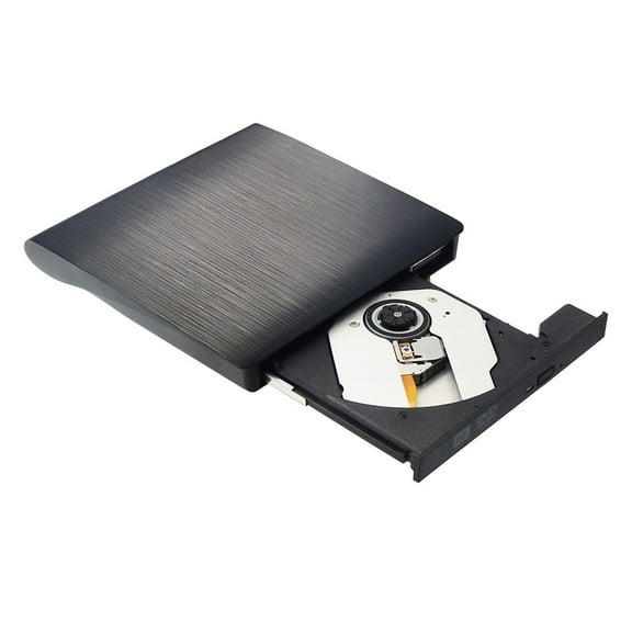 Portable DVD Player USB 3.0 Optical Drive External Slim CD-RW Reader Burner Compatible Entertainment Music Video Movie Audio TV ,Easy to Install