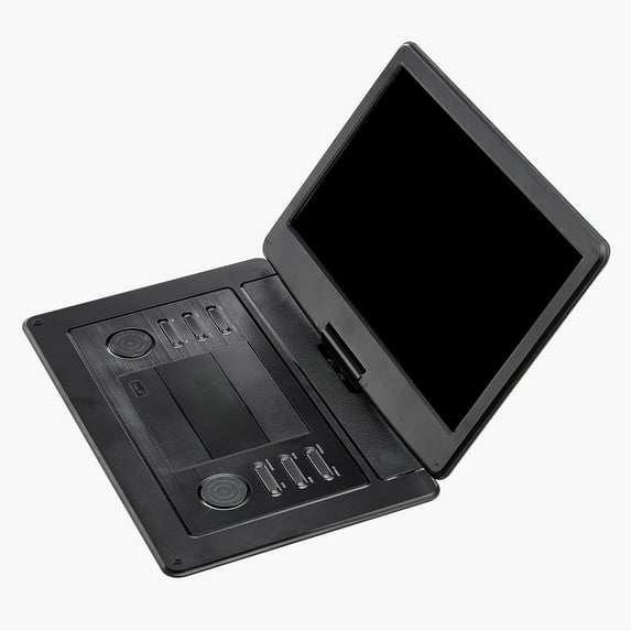 Portable DVD Player with 15.6 inch HD Swivel Screen – Rechargeable Built-in Battery, 5H Playback