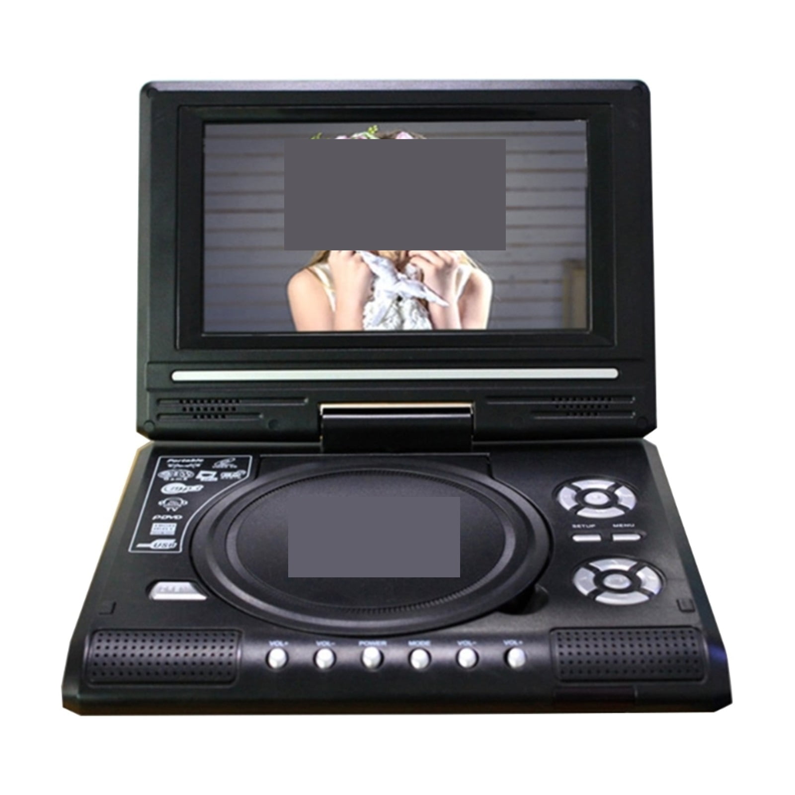 Portable DVD, Portable DVD Player Remote Controller Game Pad Support ...
