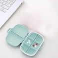 thumbnail image 1 of Portable Daily Pill Organizer 8 Compartment Travel Container 4.3 Inch Pocket Case To Hold Supplements, 1 of 6