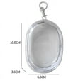Portable Data Cable Storage Bag Mini Transparent Zipper Bag with