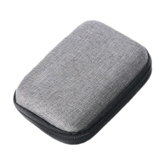 Portable Data Cable Storage Bag, Multiple Partitions And Net Pockets, Zipper Closure, Eva Material For Charger, Usb, Headphone And Travel Organizer