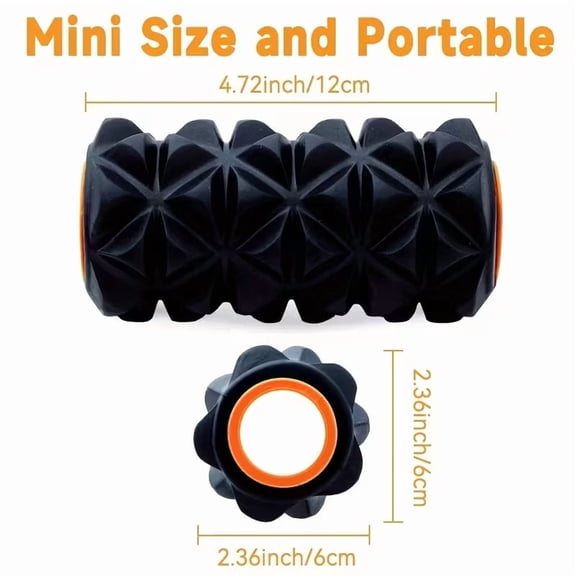 Portable Deep Muscle Massage Roller for Foot and Wrist Relief - Alleviate Plantar Fascia, Arch, and Heel Pain Anytime, Anywhere