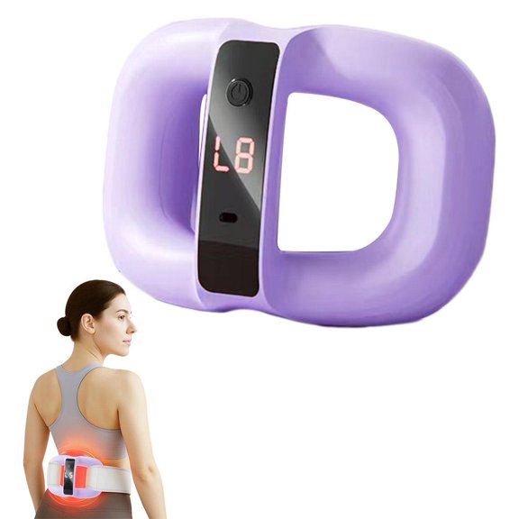 Portable Deep Tissue Massage Gun for Cellulite Reduction, Handheld Vibration Massager with 8 Speeds & 2 Modes, Quiet Lymphatic Drainage for Thighs, Legs & Body, Rechargeable Wireless