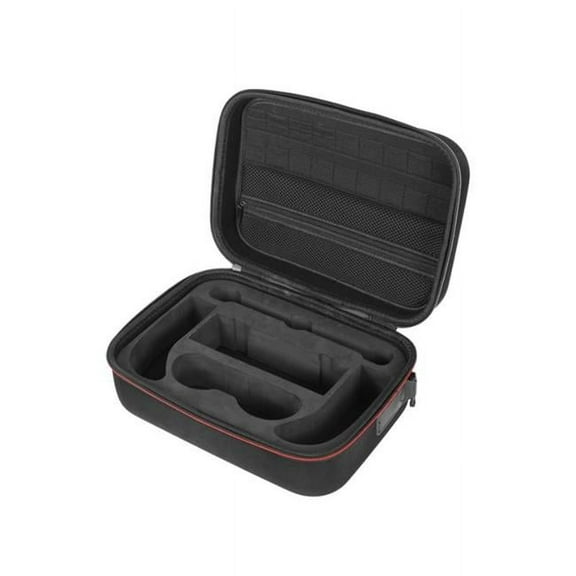 Portable Deluxe Carrying Case for Nintendo Switch Protected Travel Case w/ Rubberized Handle Shoulder Strap - Black