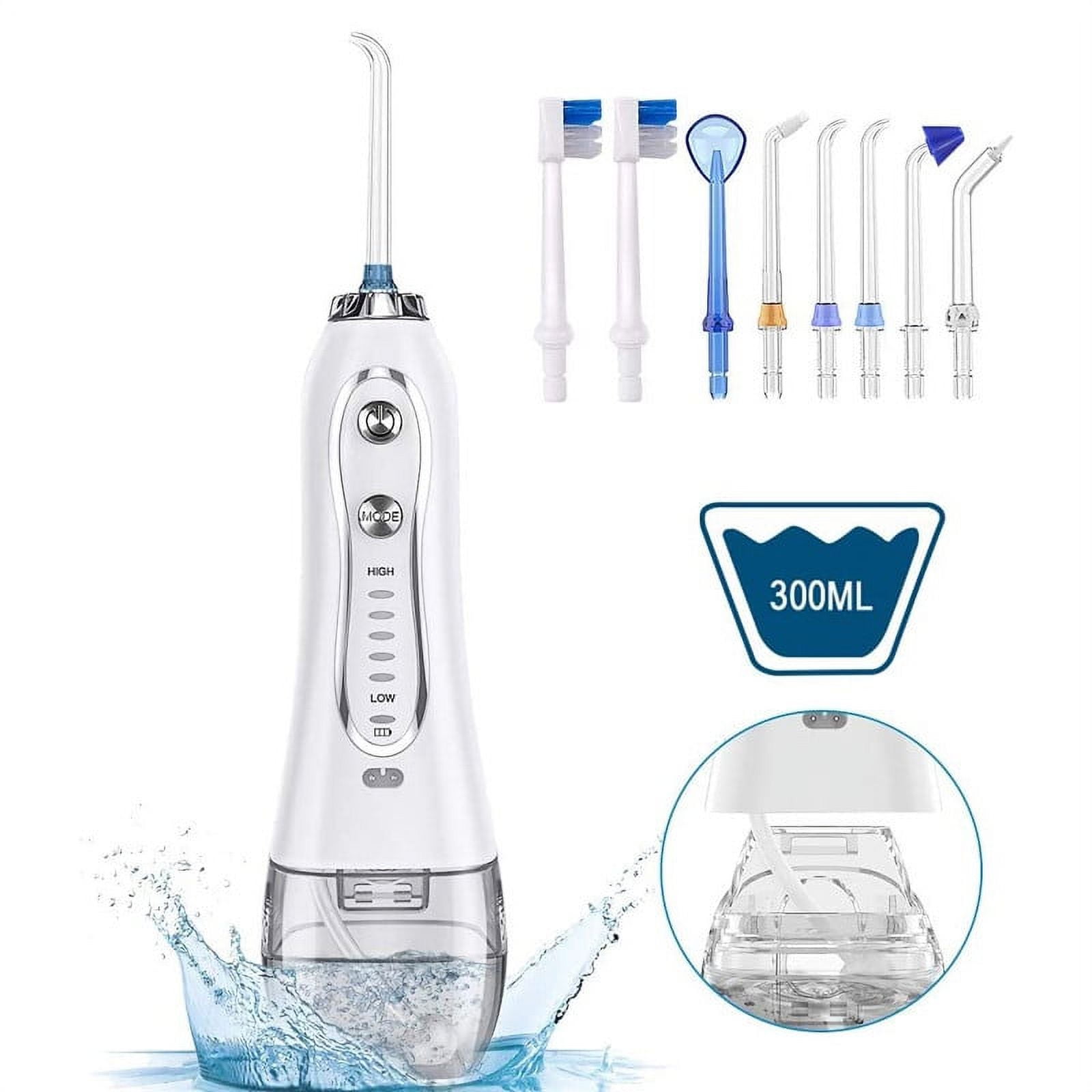 Portable Dental Flosser Water Pick Water Toothpick Oral Irrigator for