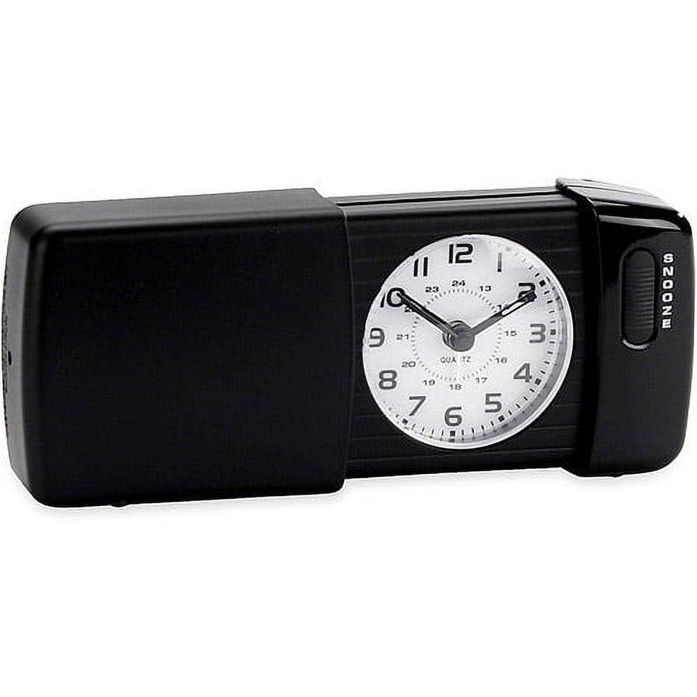 Portable Desk Top Travel Alarm Clock Sensor Backlight Easy To Read
