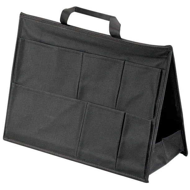 14 in. 6-Pocket Cord/Cable Tool Bag in Black 14 in. 6-Pocket Cord/Cable Tool Bag in Black
