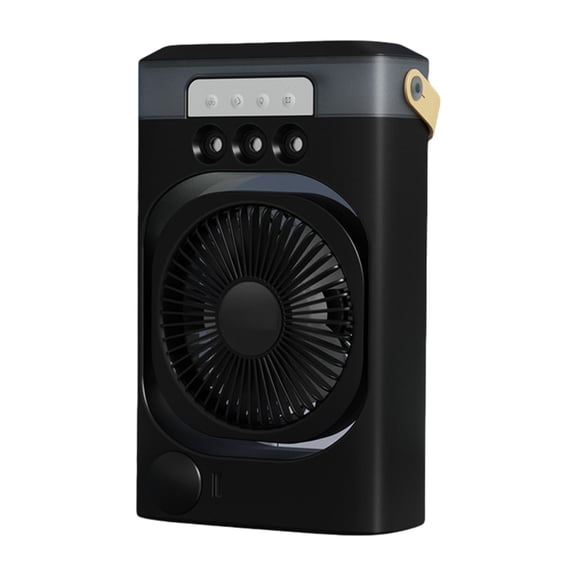 Portable Desktop Air Cooling Device Air Conditioning with 3 Speed Adjustments and Light Perfect for Various Space