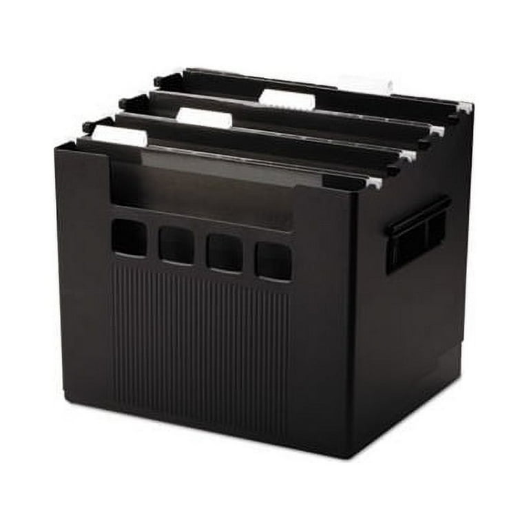 Portable Desktop File With Hanging Folders, Letter Size, 10 Portable Desktop File With Hanging Folders, Letter Size, 10