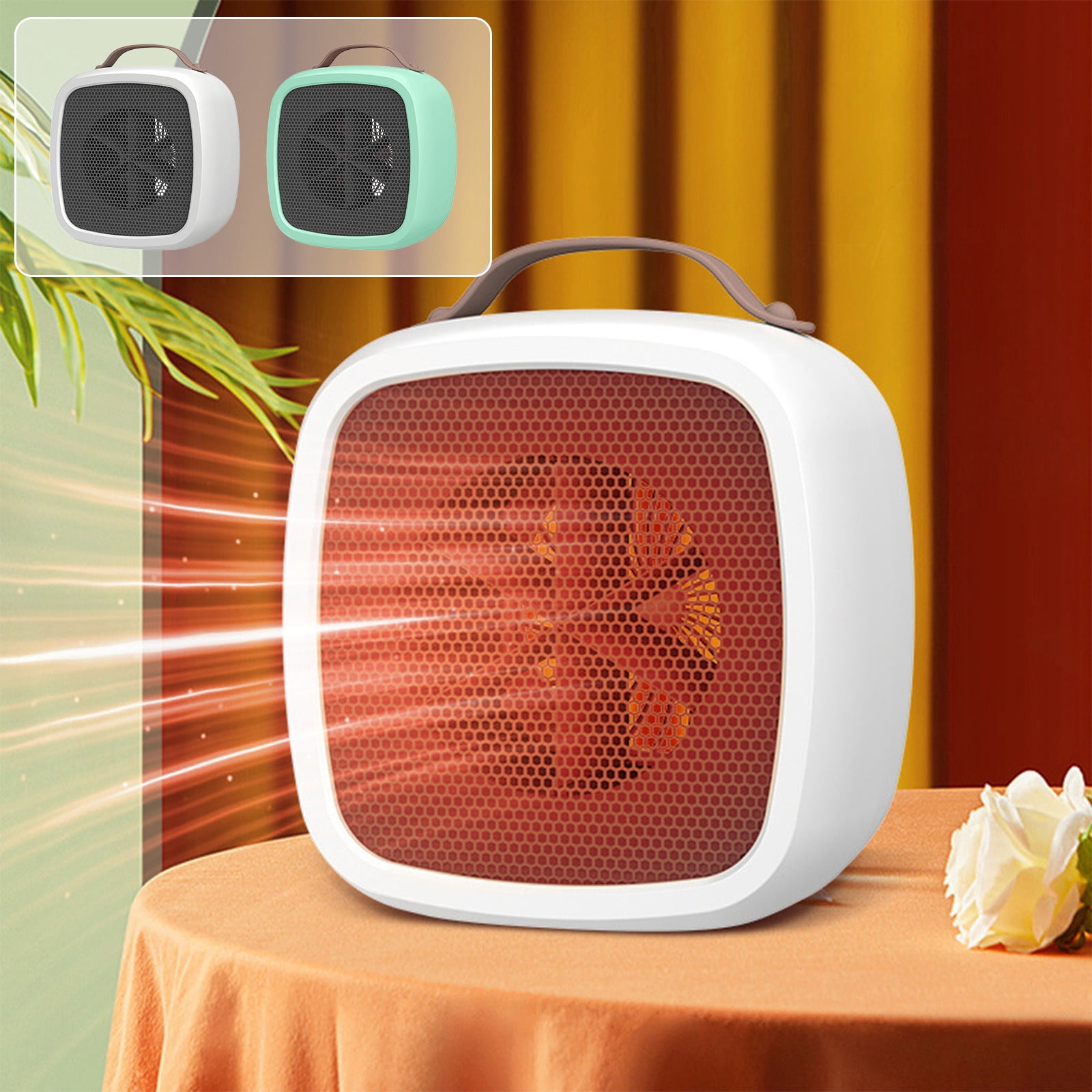 Image showcasing Portable Desktop Heater for Office or Dorm, Fast Heating Appliance ...