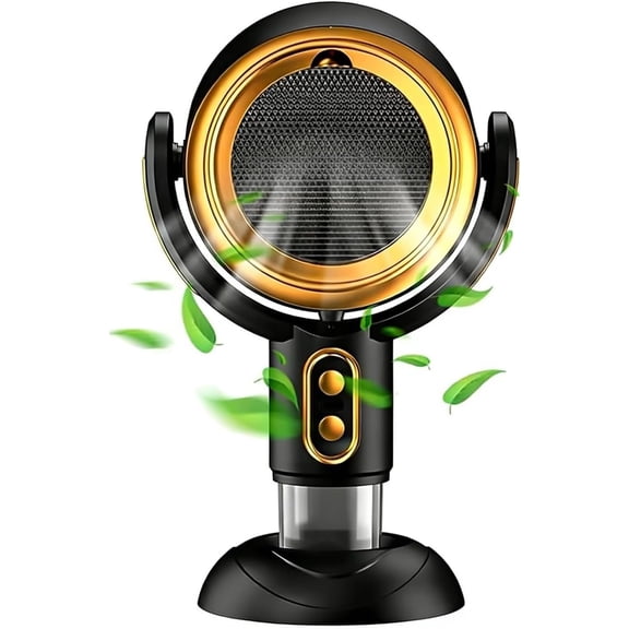 Portable Desktop Range Hood, Mini Kitchen Exhaust Fan for Indoor BBQ & Hot Pot, Rechargeable Smoke Extractor with Oil Filter