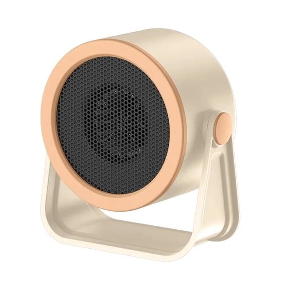 Portable Desktop Space Heater for Home Office/Fast Heating Fan with Adjustable Temp Low Noise Energy