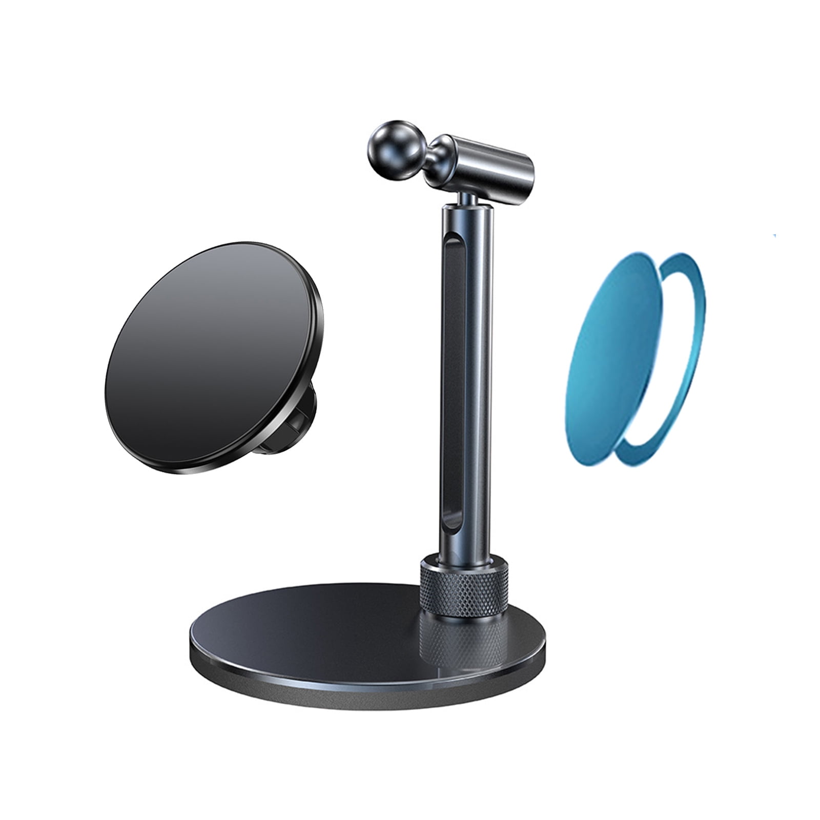 Portable Detachable Phone Holder Stand With Heavy Base And Slip Resistant Feet For Desktop Use Stable Watching