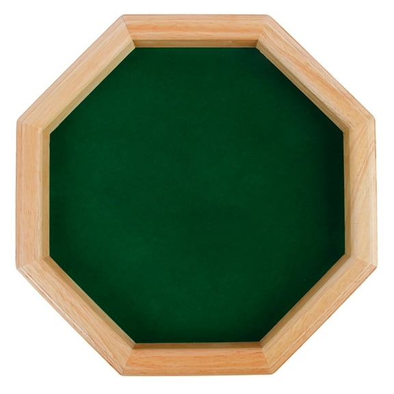 Portable Dice Tray Felt Lined D&D Dice Mat Dice Storage Holder for Tabletop Game