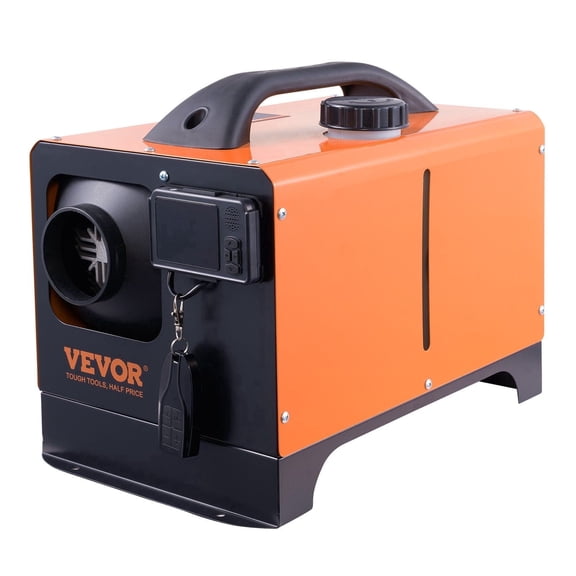 All-in-One 12V 8KW Diesel Air Heater with Bluetooth, LCD Display – Perfect for RV, Car, and Indoor Heating