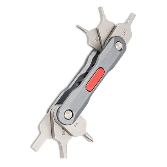 Portable Digital Camera Repair Set Foldable Screwdriver with Builts in 6Size Bit High Strength Alloy For DSLR Maintenance