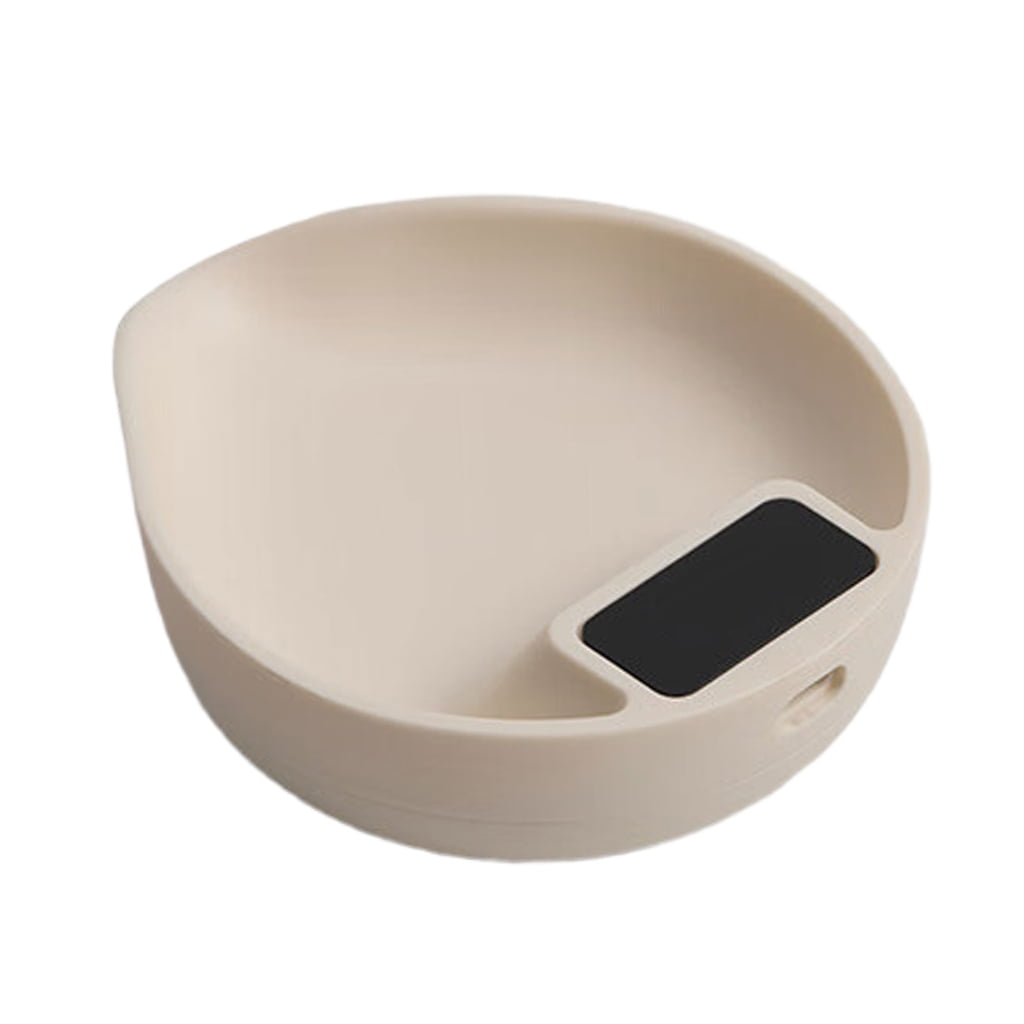 Portable Digital Coffee Scale Coffee Weighing Tray ABS Texture Coffee Measuring Scale for Kitchen and Espresso Making
