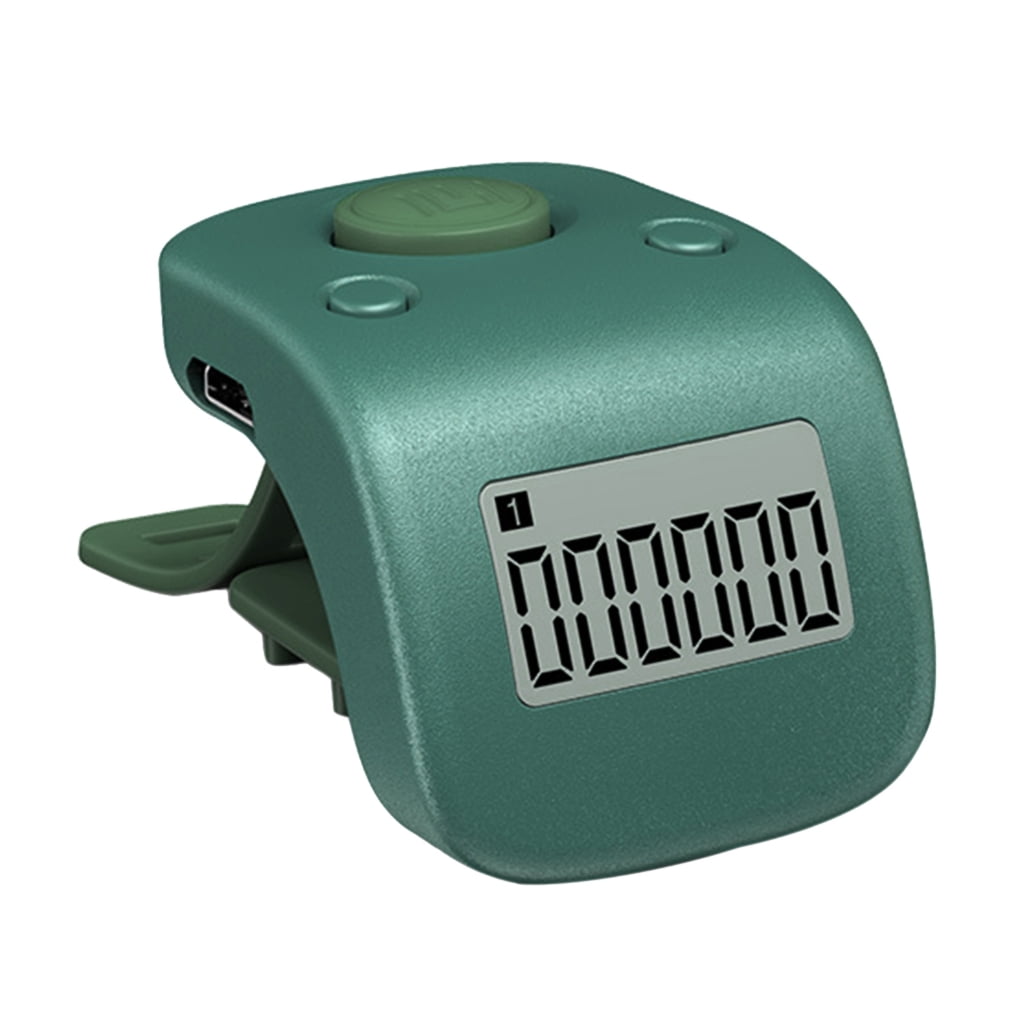 6-Digit Counter Clicker Portable LED Backlit Counter Electronic Digital  Counter
