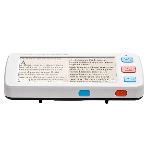 Portable Digital Magnifier 5" HD Electronic Video Magnifier 4X - 32X Zoom