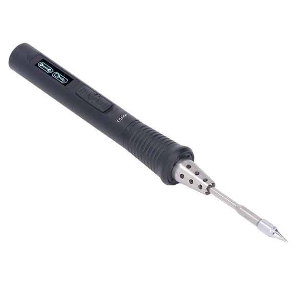 Portable Digital OLED Soldering Iron TS80P 30W Adjustable Temperature Electric Welder Kit 100-240V
