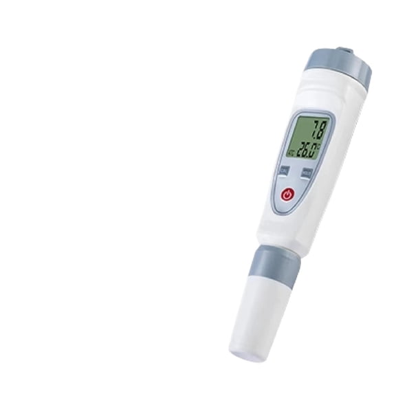Portable Digital PH Meter 0.01 High Accuracy Handheld PH Tester Pen for Aquarium Water Quality Test ,Accurate and Reliable - GRAY