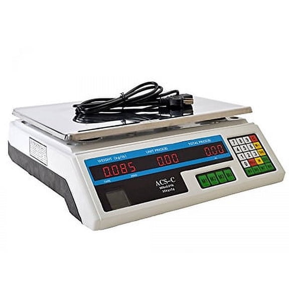 Portable Digital Price Produce Deli Market Food Pricing Scale