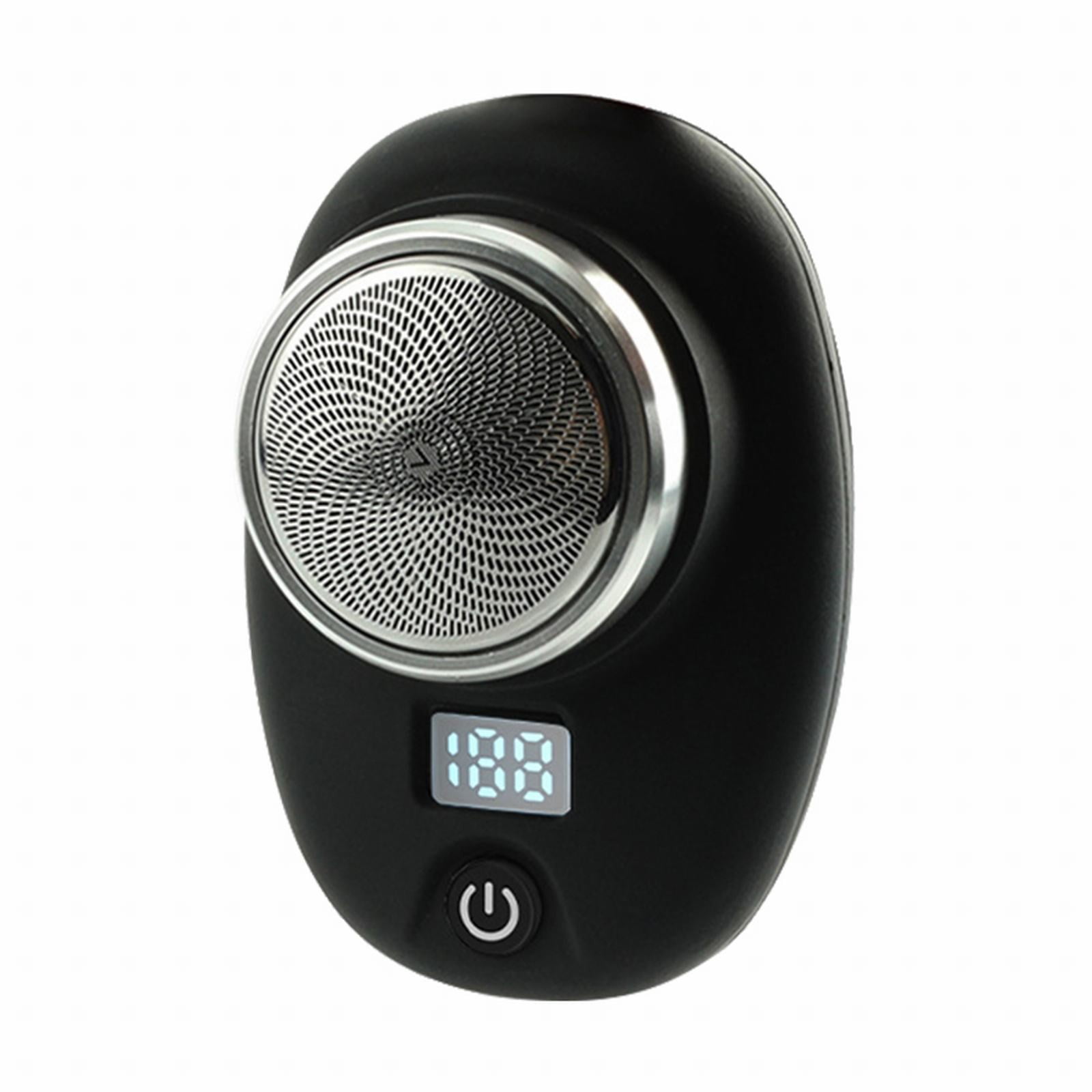 Portable Digital Shaver Travel Compact Mini Shaver Water Wash Electric