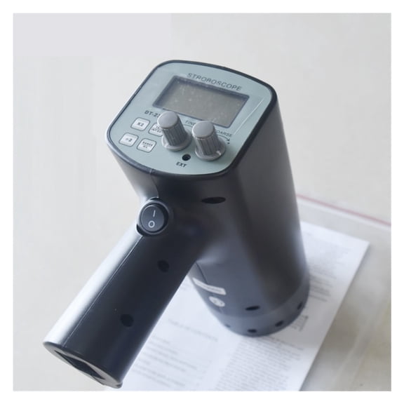 Portable Digital Stroboscope DT-2350PB LED Flash Strobe Tachometer Measure Rotative Velocity Flash Analyzer Wide Measuring Range 50-40000 FPM ,High Accuracy