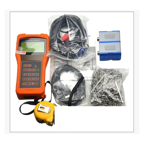 Portable Digital Ultrasonic Liquid Flow Meter Flowmeters TUF-2000H With Standard Transducer TM-1 Measuring Range DN50-700mm ,Wide Application