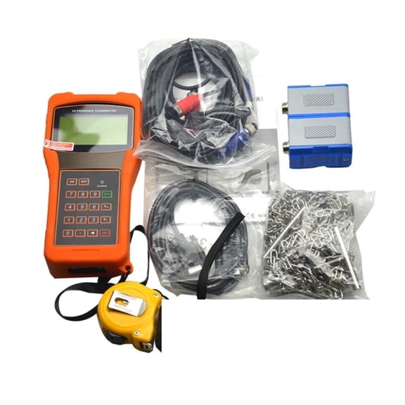 Portable Digital Ultrasonic Liquid Flow Meter TUF-2000H With Standard Transducer TM-1 Measuring Range DN50-700mm ,Wide Application