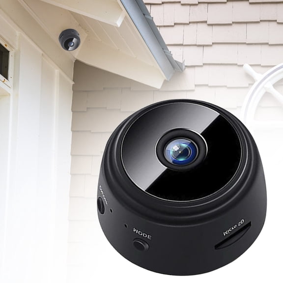 Portable Digital Webcam with Built-In Screen and Memory for Wi-Fi Travel Photography