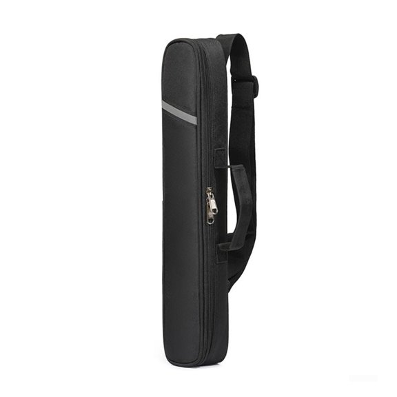 Portable Digital Winds Instrument Bag with Shoulder Sling Waterproof Soprano Saxophone Clarinet Carrying Bag Flute Case