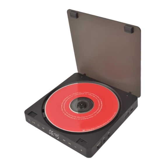 Portable MP3 Player With Digital Display Touch Control 10Hrs Playing back Double Headphone Outputs For Home Travel Use