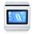 Portable Dishwasher Countertop, with 5 L Builtin Water Tank & Inlet