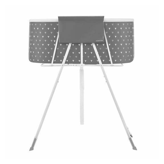 Portable Dog Bathtub, Foldable Pet Bath Tub for Indoor & Outdoor, Elevated Dog Shower Station for Small Medium Dogs Cats, Space Saving Grooming Tub, Grey