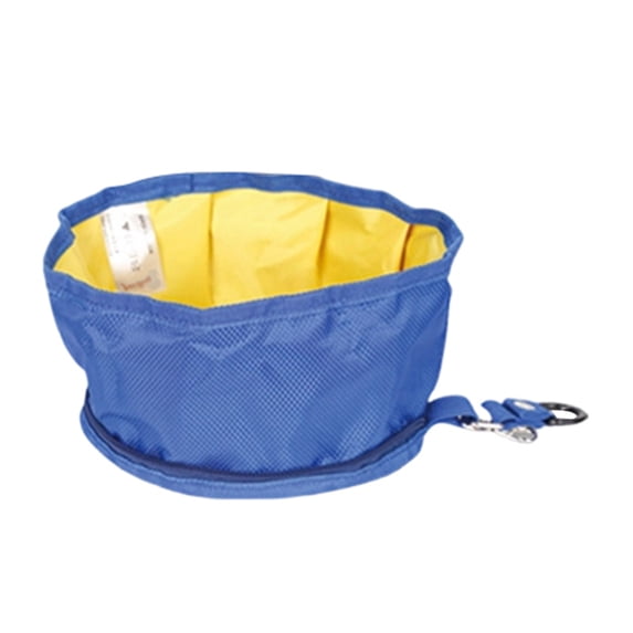 Portable Dog Bowls Foldable Travel Dog Dish for Food and Water, Lightweight Portable Dog Bowls for Hiking and Travel, Pet Hiking Accessories for Small Large Pets