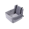 thumbnail image 1 of Portable Dog Car Seat for Small Dogs Cozy Travel Booster Seat with Secure Straps for Safe Car Rides, Comfortable Pet Travel Carrier for Road Trips, 1 of 7