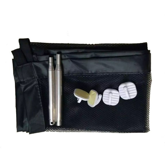 Portable Dog Safety Gate Pet Safe Mesh Fence Folding Baby Safety Gate Install Anywhere