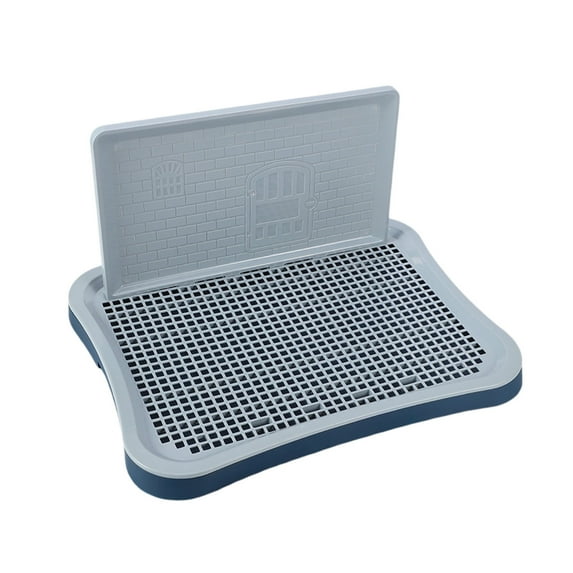 Portable Dog Training Toilet with Mesh & Splash Guard – Indoor Puppy Potty Tray, Pee Pad Holder – Easy-Clean Design for Small/Medium Dogs & Pets