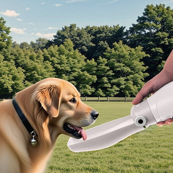 Portable Dog Water Bottle 2025 Leak Proof Pet Hydration System for Travel Hiking and Outdoor Adventures with Dogs and Cats