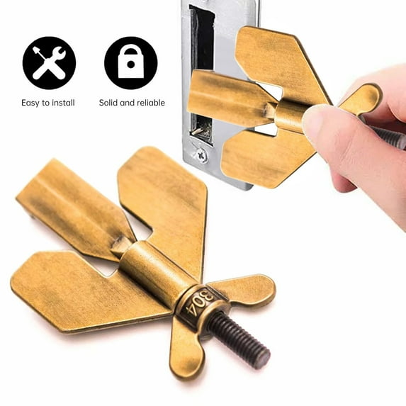 Portable Door Lock, Door Lock, Home Security Door Locker Travel Lockdown Locks for Additional Safety and Privacy Protion, Door Lock Security Devices, for Home Hotel School Apartment