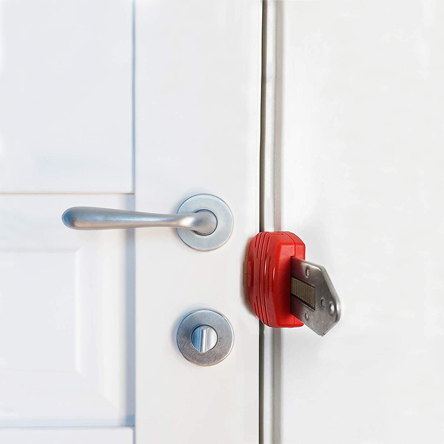 Travel lock for door online