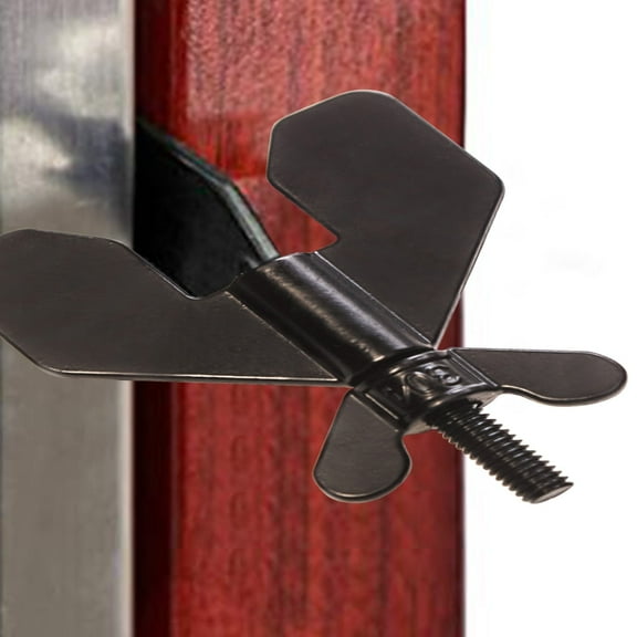 Portable Door Lock for Home & Travel Security, Additional Protection Device for Doors