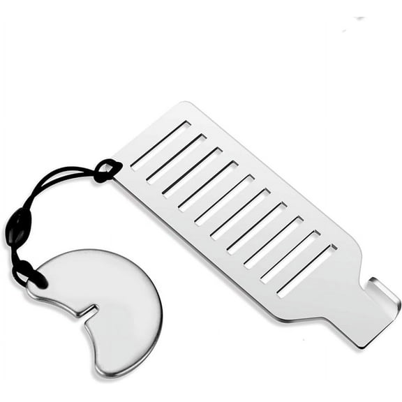 Portable Door Lock for Travel - Improved Travel Door Lock Hotel Door Lock Apartment Security Device Door Jammer / Silver