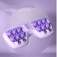 thumbnail image 1 of Portable Double Foot Massage Roller, Three Massage Techniques for Relieve Pain from Plantar Fasciitis, Tight Muscles & Sore Feet and Improved Circulation, Portable Reflexology Tool (10.6×5.5×1.5 in), 1 of 6