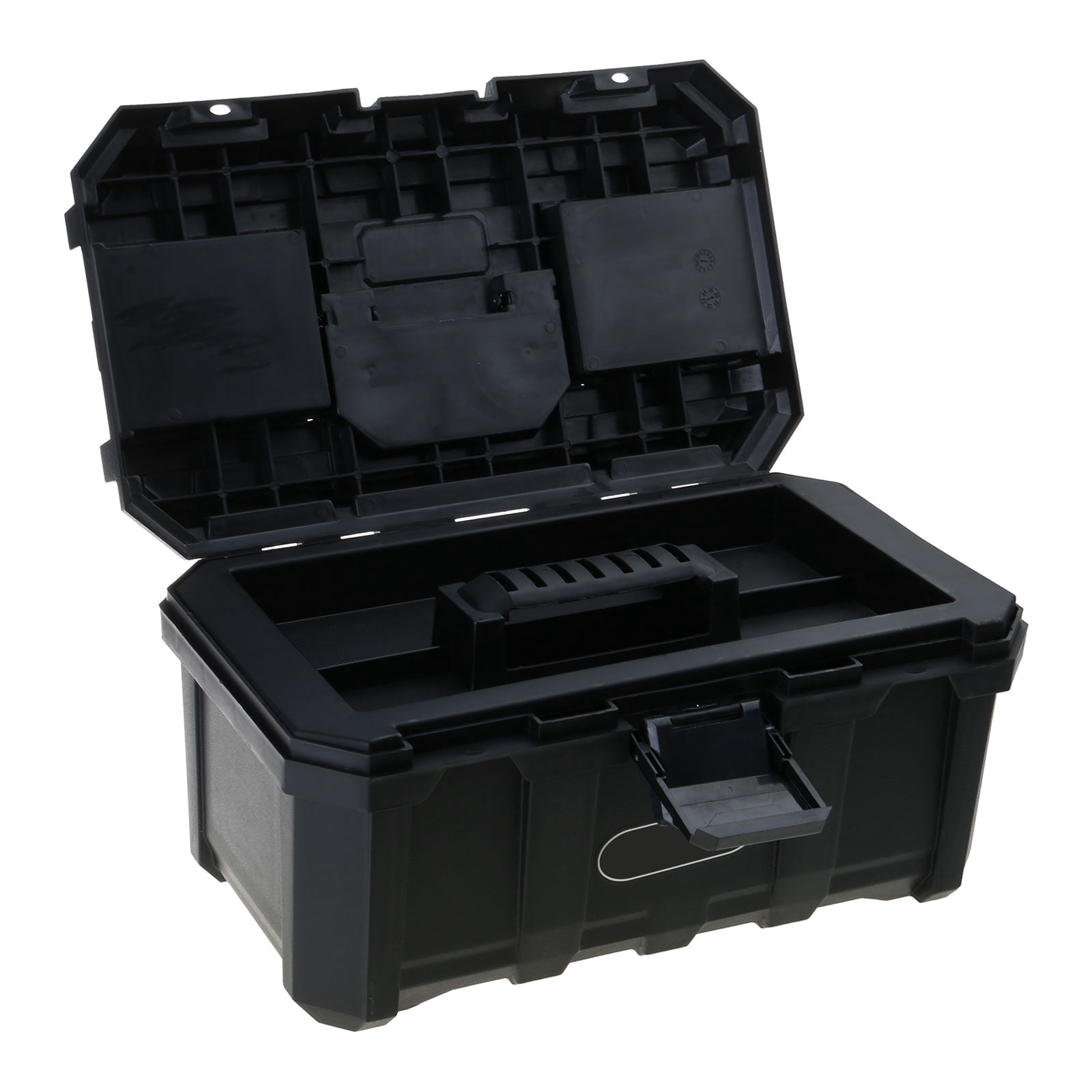 Portable Double Layer Essential Tool Box Maintenance Tool Storage Box ...