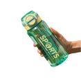 thumbnail image 1 of Portable Double Sip Sports Water Bottle With Straw, Leakproof BPA-Free Water Bottle With SPORTS Print For Outdoor Fitness,L-850ml, 1 of 5