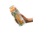 thumbnail image 1 of Portable Double Sip Sports Water Bottle With Straw, Leakproof BPA-Free Water Bottle With SPORTS Print For Outdoor Fitness,S-750ml, 1 of 5