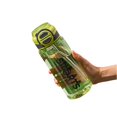 thumbnail image 1 of Portable Double Sip Sports Water Bottle With Straw, Leakproof BPA-Free Water Bottle With SPORTS Print For Outdoor Fitness,S-750ml, 1 of 5